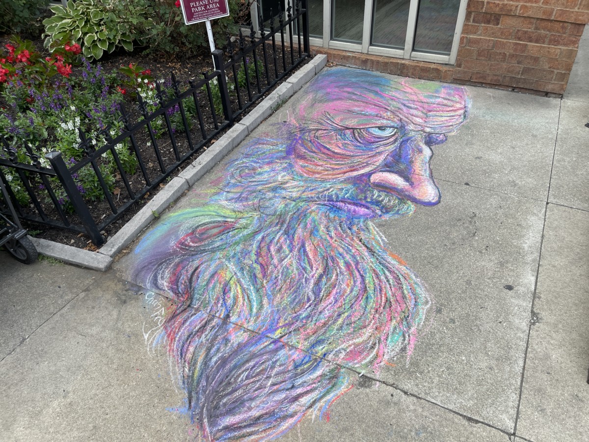 Chalk Goblin Chris Fry Chalk Artist in Columbus, Ohio